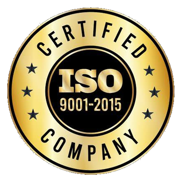 ISO 9001:2015 Certified Company