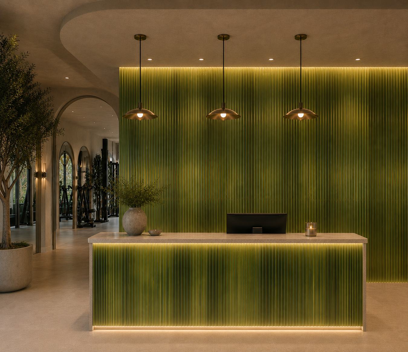 Reception Hub / Information Desk